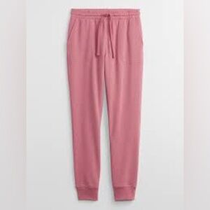 Gap Pink Fleece Joggers Size L